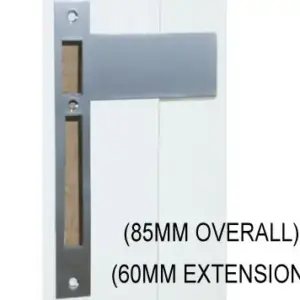 Superior Brass Extended Striker Plate SSteel SC 85mm SUP49840