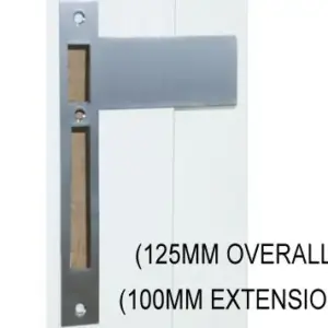 Superior Brass Extended Striker Plate SSteel SC 125mm SUP49841