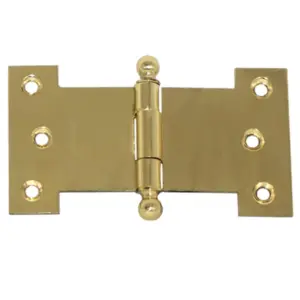 Superior Brass Parliament Shutter Hinge Ball Tip pr PB 62x115mm SUP5094