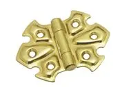 Superior Brass Decorated Hinge Per 2 PB 50x65mm SUP5166
