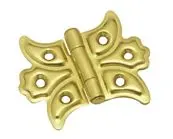 Superior Brass Decorated Hinge Per 2 PB 50x62mm SUP5167