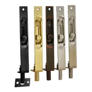 Superior Brass Flush Bolt Easyfix PVD Brass 150mm SUP5182