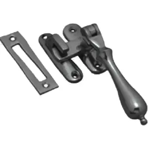 Superior Brass Casement Fastener Black 100mm SUP53063