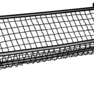 Superior Brass Railway Shelf Black 740x300mm SUP53082