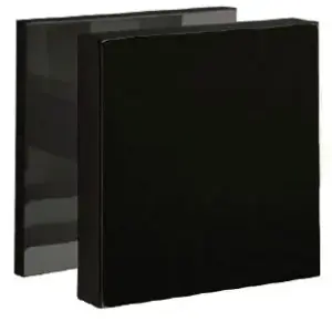 Superior Brass Entrance Pull Handle Square Black 100mm SUP53183