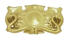 Superior Brass Cabinet Fitting PB 62x110mm SUP5340