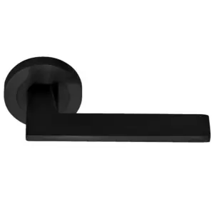 Superior Brass Builders Choice Lever Integrated Passage Privacy Black 52mm SUP53545