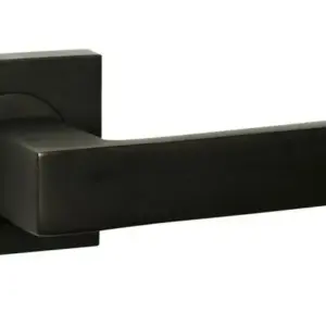 Superior Brass Builders Choice Lever Integrated Passage Privacy Black 52mm SUP53570