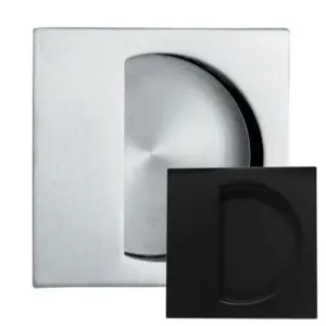 Superior Brass Flush Pull Square Black 70x70mm SUP53742