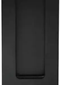 Superior Brass Flush Pull Rectangle Exdended Face Black 220x55mm SUP53754