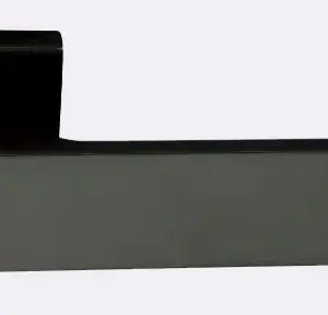 Superior Brass Lever Passge Set Matt Black 52mm Backplate SUP53805