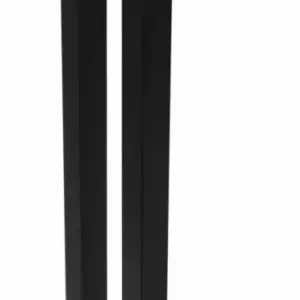 Superior Brass Entry Handle 80mm Offset Black 450CC 475mm 25x25mm Pr SUP53840475