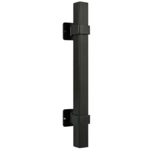 Superior Brass Entrance Handle Square Black 400mm SUP53955
