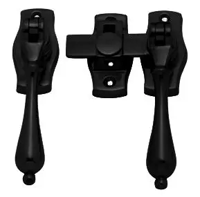 Superior Brass French Door Fastener Black SUP54431