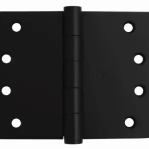 Superior Brass Broad Butt Hinge Fix Pin per 2 screws Black 100x125x3mm SUP55112