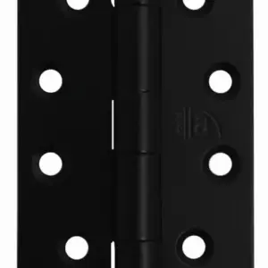 Superior Brass Butt Hinge Loose Pin SS inc screws pair Black 85x60x2mm SUP55115