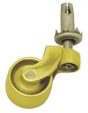 Superior Brass Castor Brass Wheel Pin Socket PB 38mm SUP5569