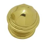 Superior Brass Cupboard Knob Octagonal Per 2 PB 32mm SUP5646