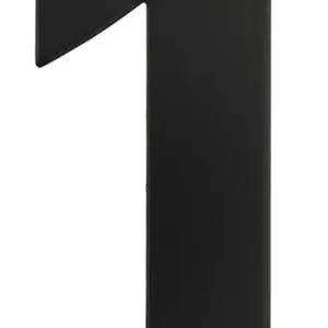 Superior Brass Architectural Numeral No1 316 SSteel 130mm SUP58911