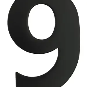 Superior Brass Architectural Numeral No9 316 SSteel 150mm SUP58929