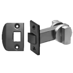 Superior Brass Turnsnibs Latch Disabled Child Safety Latch Black 60mm SUP59018