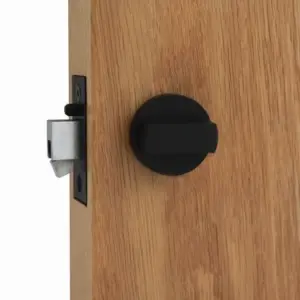Superior Brass Sliding Door Self Latching Turn Snib Set Black 5904259044 SUP59027