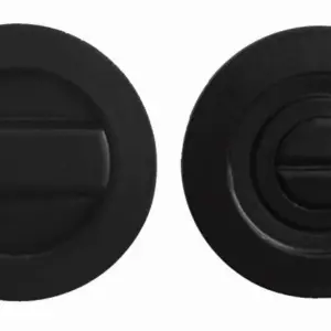 Superior Brass Flush Turn Snib Black 45mm SUP59040