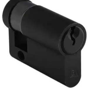 Superior Brass Euro Single Cylinder 3 Pin C4 Black 39mm SUP59142