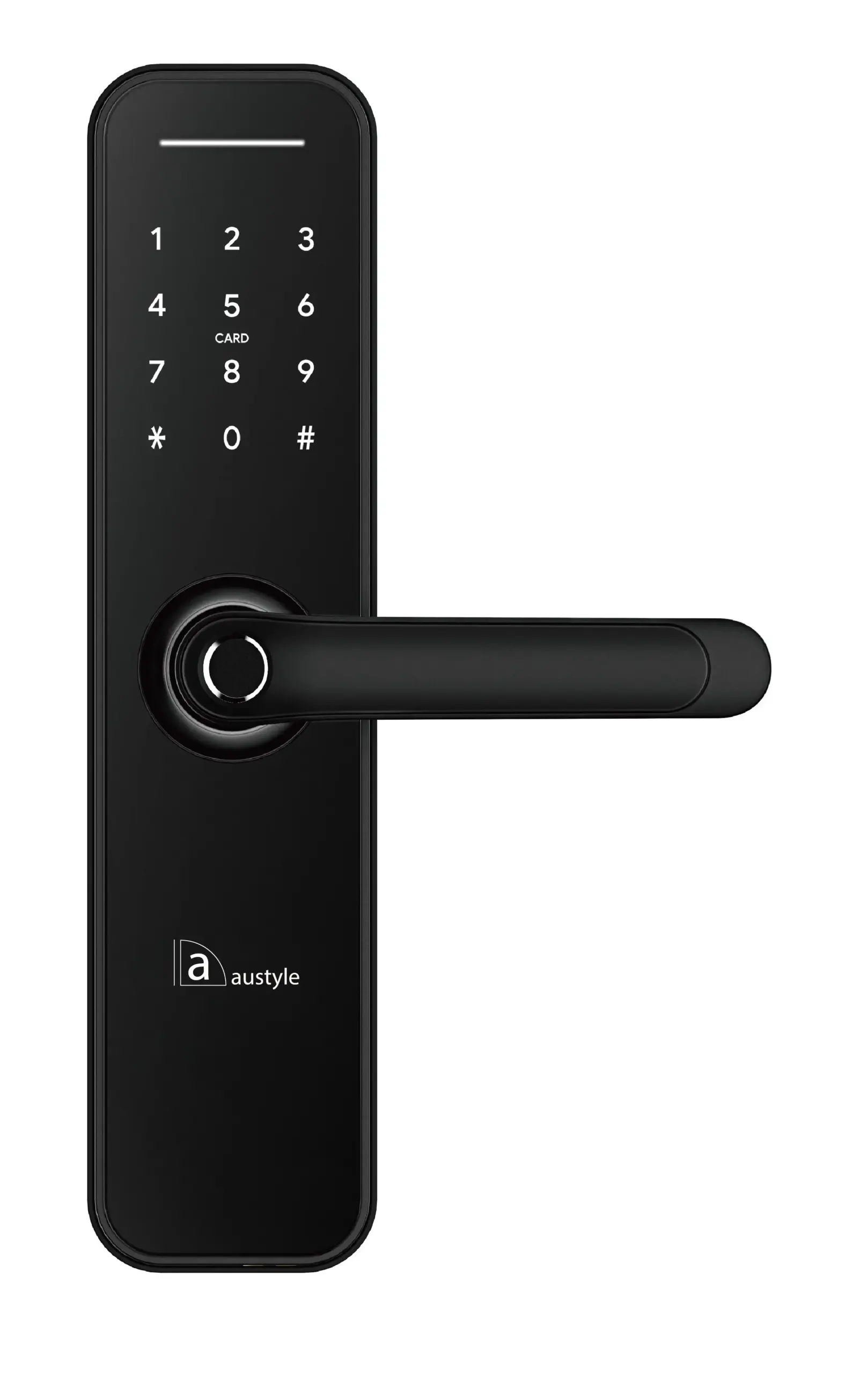 Superior Brass Digital Lever Latch Set Black 291x70mm SUP59405
