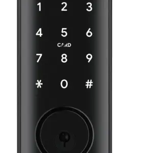 Superior Brass Digital Dead Bolt Set Black 170x65mm SUP59409