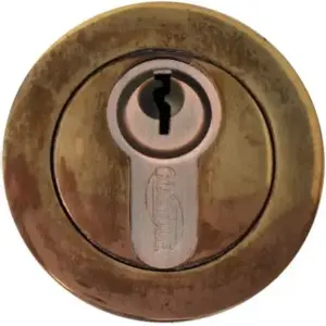 Superior Brass Architectural Euro Escutcheon Sq Edge Bronz Copper 52mm SUP63702BC