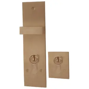 Superior Brass Escutcheon Snib Set Copper suits 29300 Quadlock 476mm SUP63735