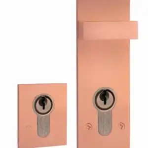 Superior Brass Escutcheon Snib Set Copper 85mm myLock SUP63736
