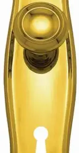 Superior Brass Knob Lock CC 57mm PB 190x60mm SUP7030K