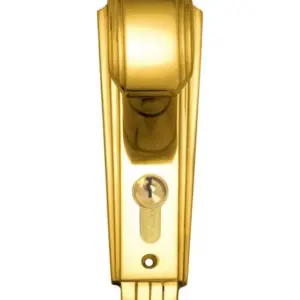 Superior Brass Knob Lock CC 476mm PB 184x53mm SUP7043A