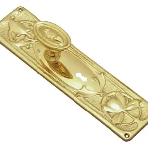 Superior Brass Oval Engraved Knob SUP7060
