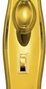 Superior Brass Knob Lock Privacy PB 255x75mm SUP7152P