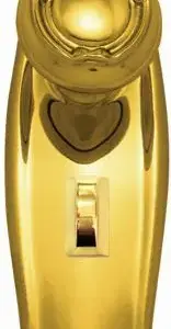 Superior Brass Scroll Knob Lock Privacy PB 255x75mm SUP7158P