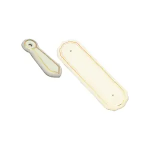 Superior Brass Porcelain EscuchWhGr Per 4 SUP8041