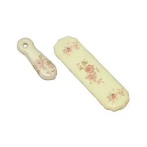 Superior Brass Porcelain Escuch IvFl Per 4 SUP8046