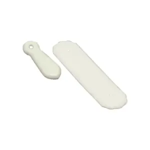 Superior Brass Porcelain Push Plate White 275x75mm SUP8050