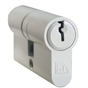 Superior Brass Euro Double Cylinder 5pin C4 65mm White SUP89144