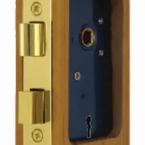 Superior Brass 3 Lever Sash Lock PB 45mm SUP9020