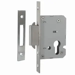 Superior Brass Entrance Sliding Door Lock PVD PB 45mm SUP9087