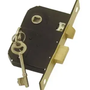 Superior Brass 3 Lever Sash Lock PB 60mm SUP9101