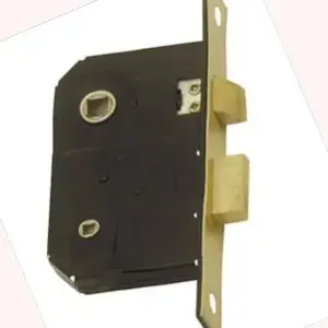 Superior Brass Bathroom Mortise Lock PB 45mm SUP9102