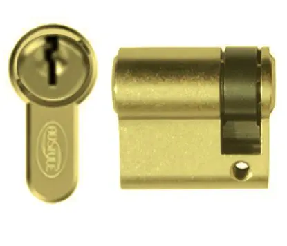 Superior Brass Euro Single Cylinder 5 pin C4 PB 39mm SUP9142