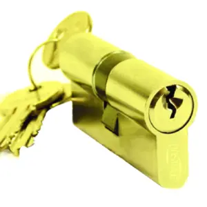 Superior Brass Euro Double Cylinder 5 Pin C4 PB 100mm SUP9150