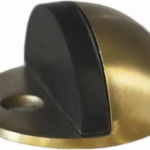 Superior Brass Door Stop Oval Satin Brass 45mm SUP93080
