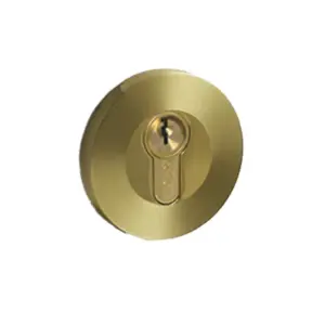 Superior Brass Architectural Euro Escutcheon Satin Brass 52mm SUP93733